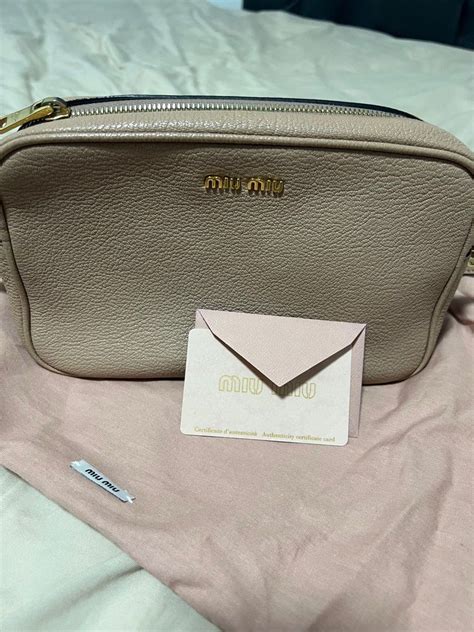 miu miu camera bag|miu michael's bags.